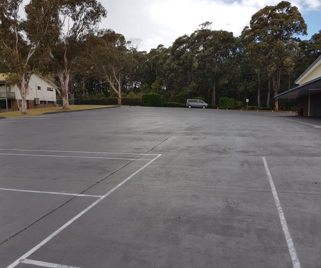 External Clear Fluoropolymer Floor Coating